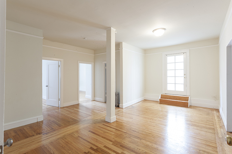 Clean empty apartment room