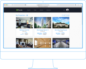 Pendo property dashboard view